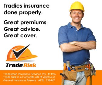 Tradies Insurance Ad