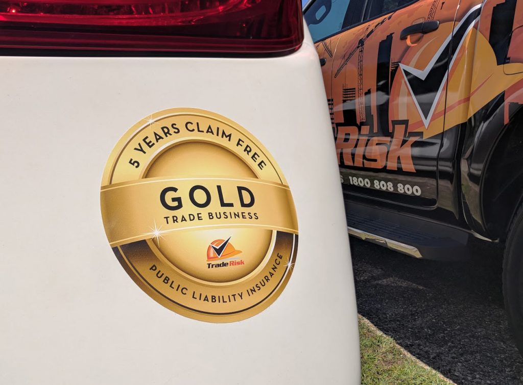 Gold Award for Tradies