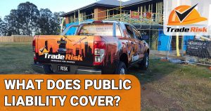 What does public liability insurance cover?